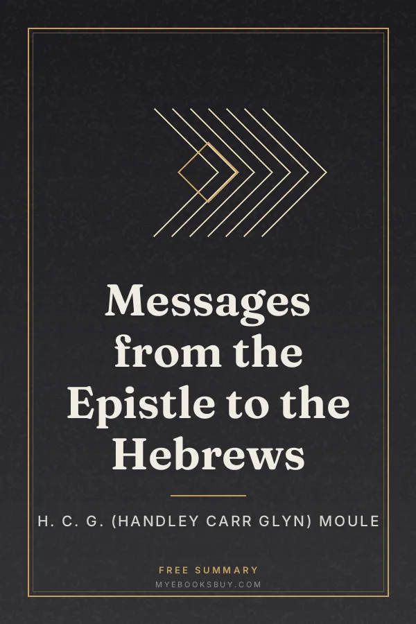Cover of Messages from the Epistle to the Hebrews