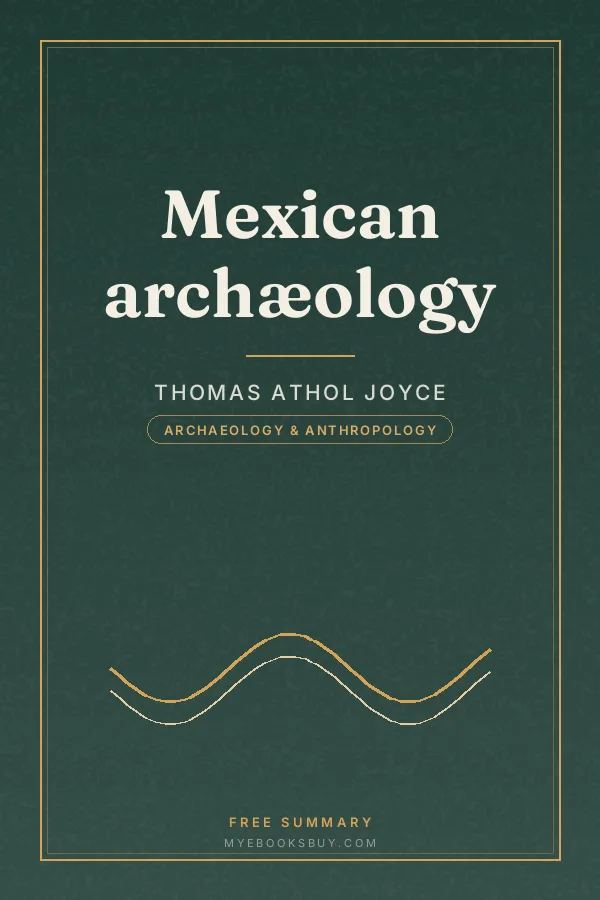 Cover of Mexican archæology