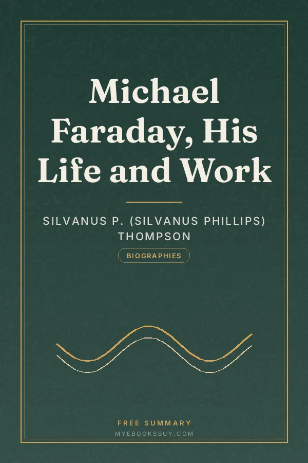 Cover of Michael Faraday, His Life and Work