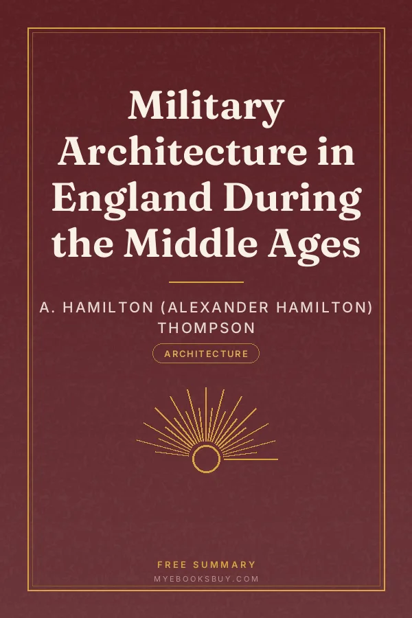 Cover of Military Architecture in England During the Middle Ages