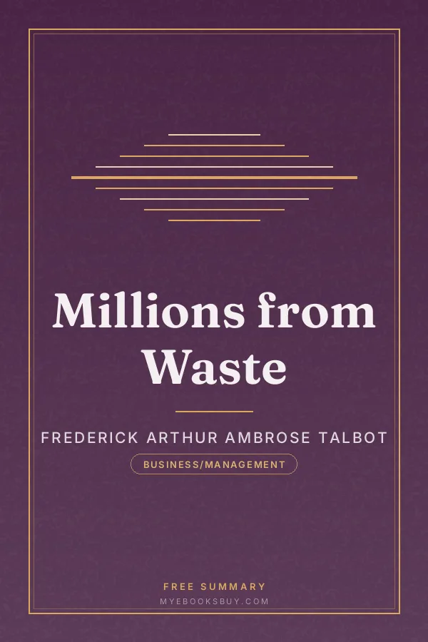Cover of Millions from Waste