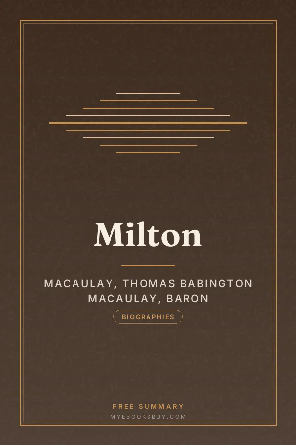 Cover of Milton