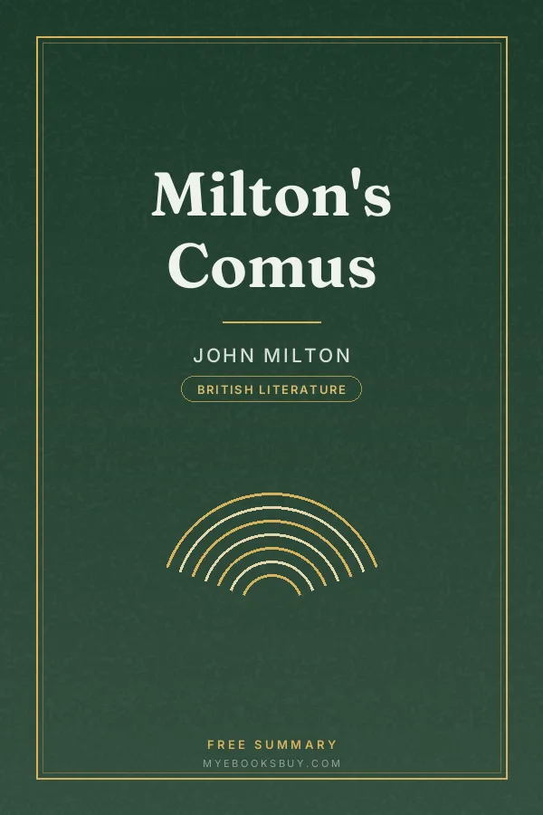 Cover of Milton's Comus
