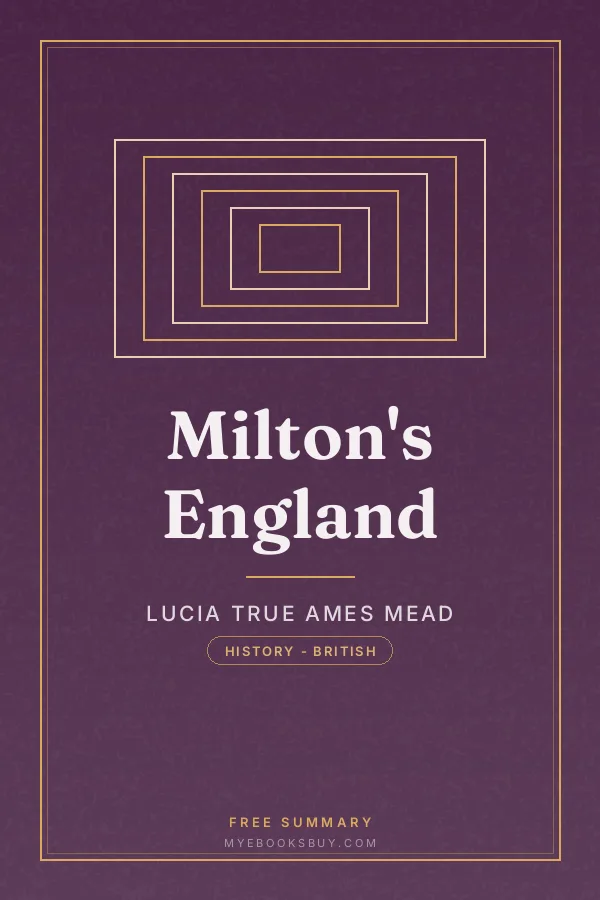 Cover of Milton's England