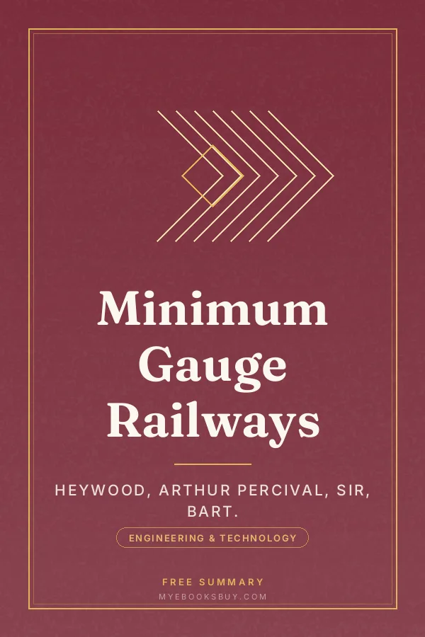 Cover of Minimum Gauge Railways
