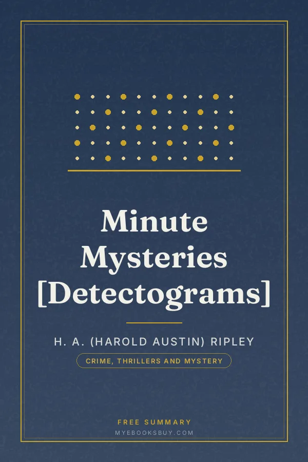 Cover of Minute Mysteries [Detectograms]