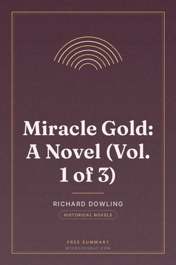 Cover of Miracle Gold: A Novel (Vol. 1 of 3)