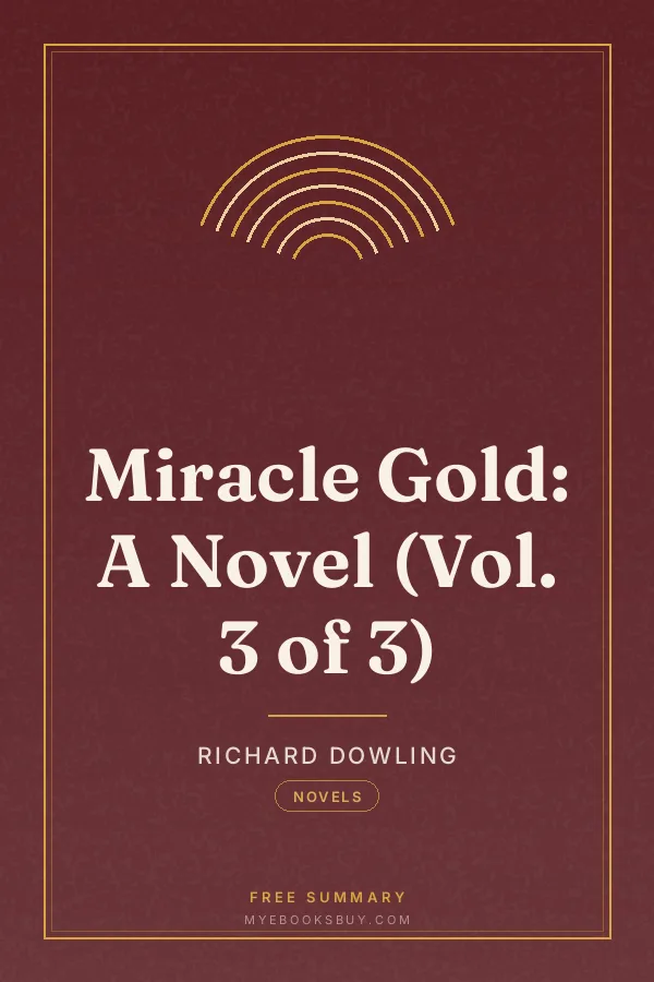 Cover of Miracle Gold: A Novel (Vol. 3 of 3)
