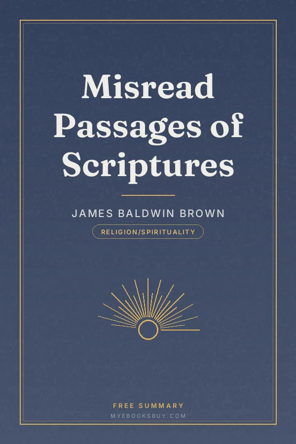 Cover of Misread Passages of Scriptures