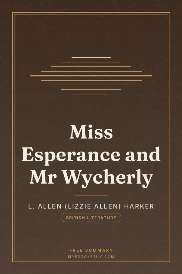 Cover of Miss Esperance and Mr Wycherly