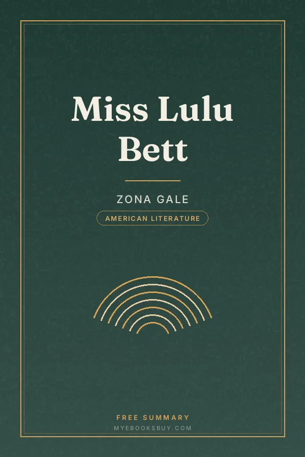 Cover of Miss Lulu Bett