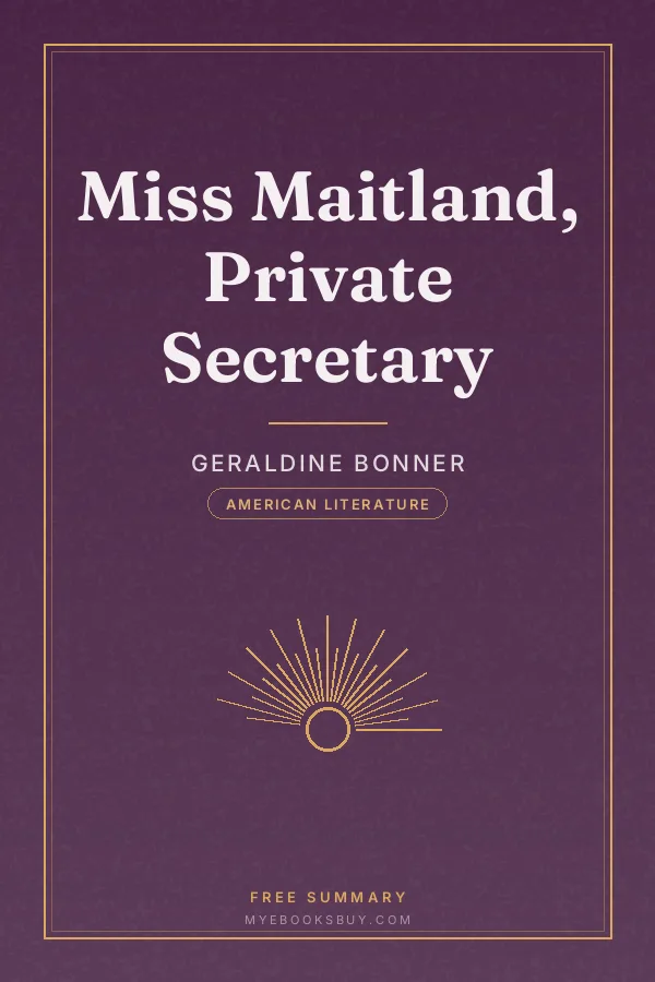 Cover of Miss Maitland, Private Secretary