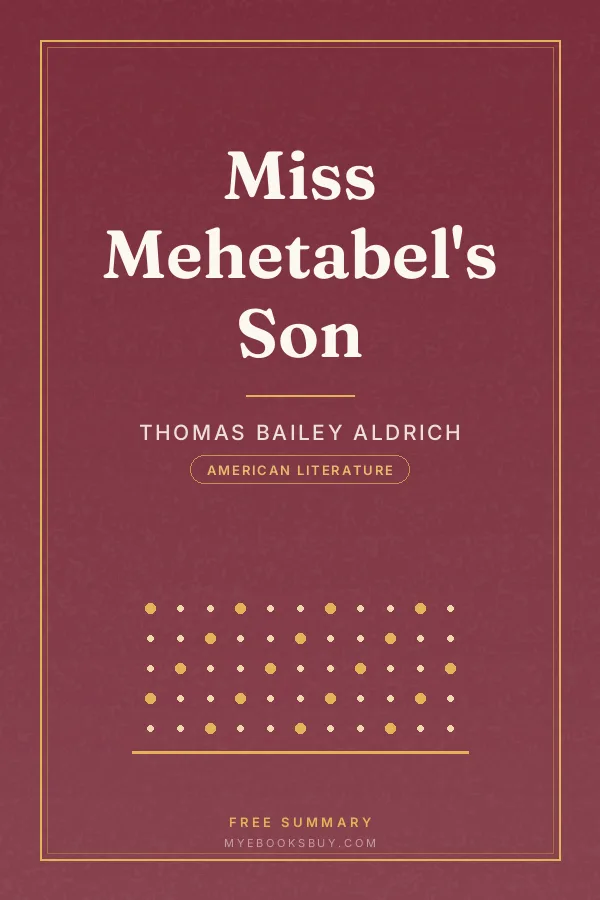 Cover of Miss Mehetabel's Son