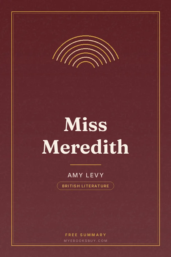 Cover of Miss Meredith