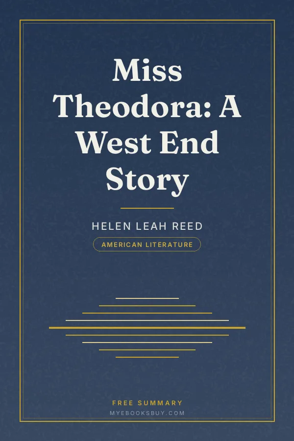 Cover of Miss Theodora: A West End Story