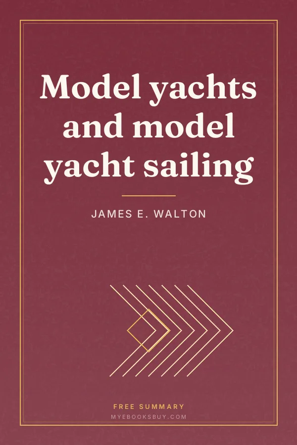 Cover of Model yachts and model yacht sailing
