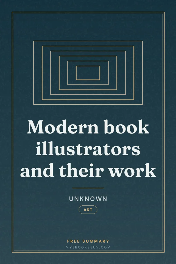 Cover of Modern book illustrators and their work