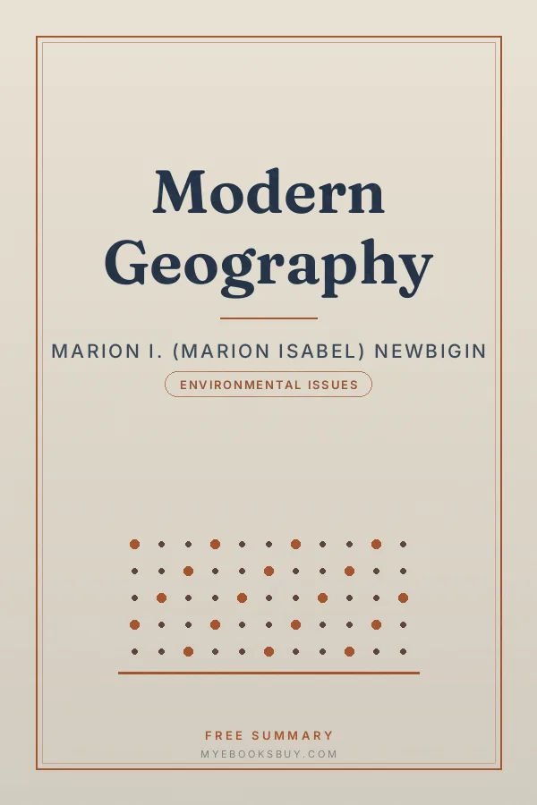 Cover of Modern Geography