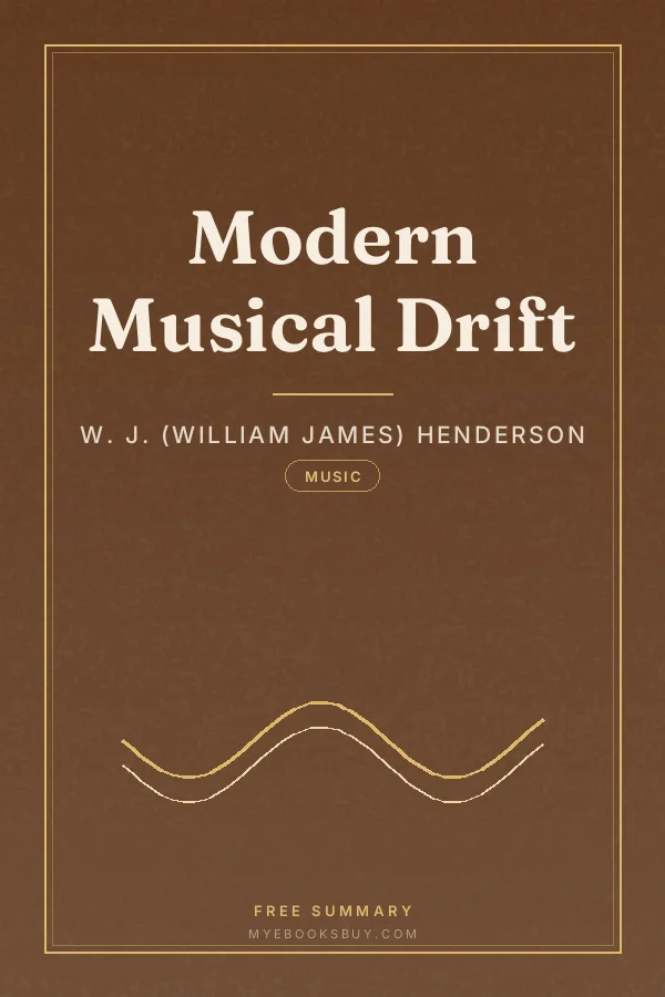 Cover of Modern Musical Drift
