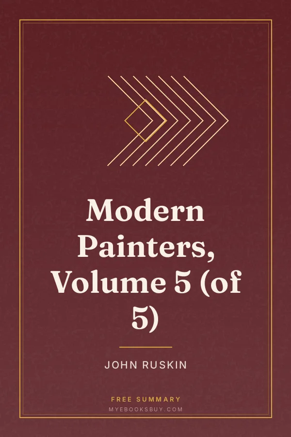 Cover of Modern Painters, Volume 5 (of 5)