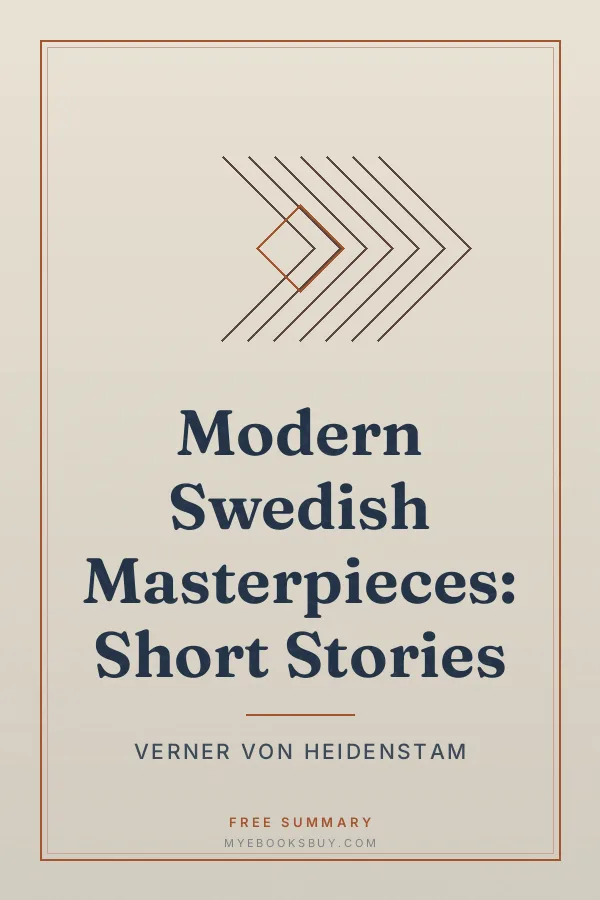 Cover of Modern Swedish Masterpieces: Short Stories
