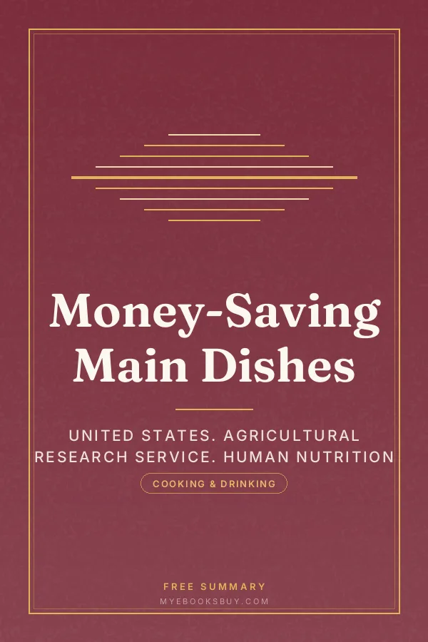 Cover of Money-Saving Main Dishes