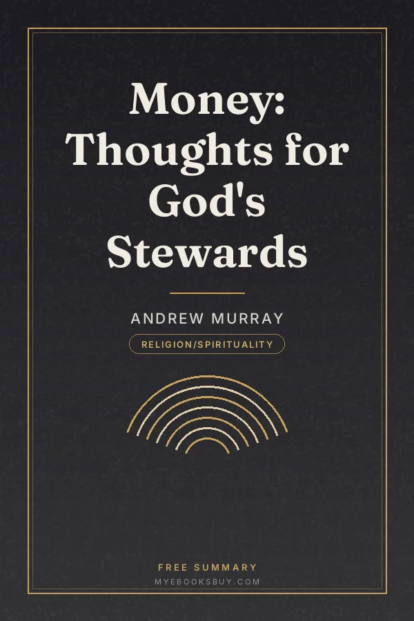 Cover of Money: Thoughts for God's Stewards