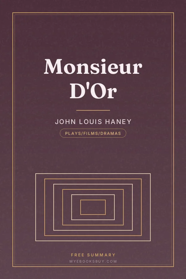 Cover of Monsieur D'Or
