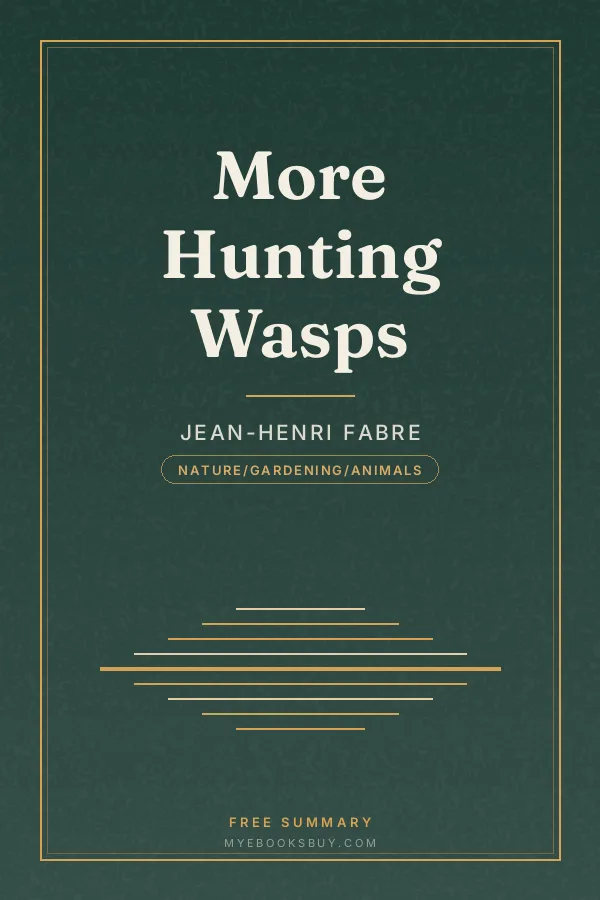 Cover of More Hunting Wasps