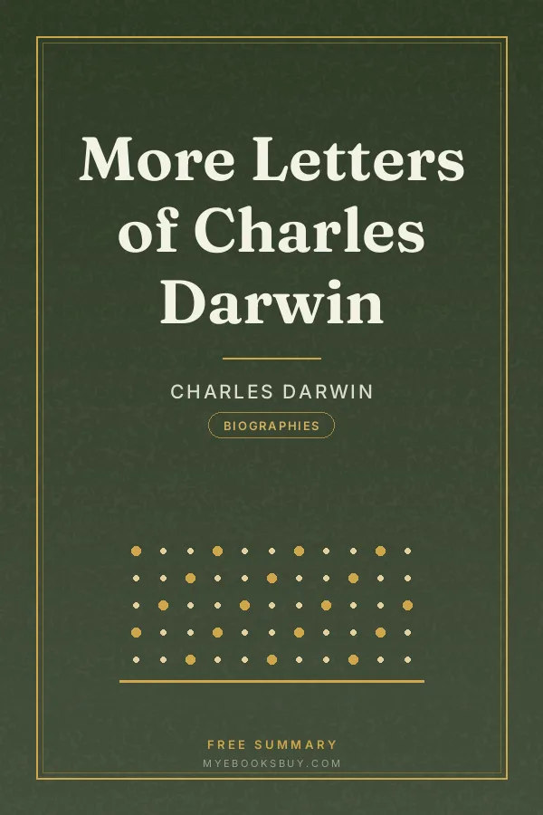 Cover of More Letters of Charles Darwin
