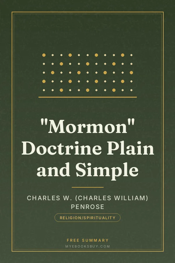 Cover of "Mormon" Doctrine Plain and Simple