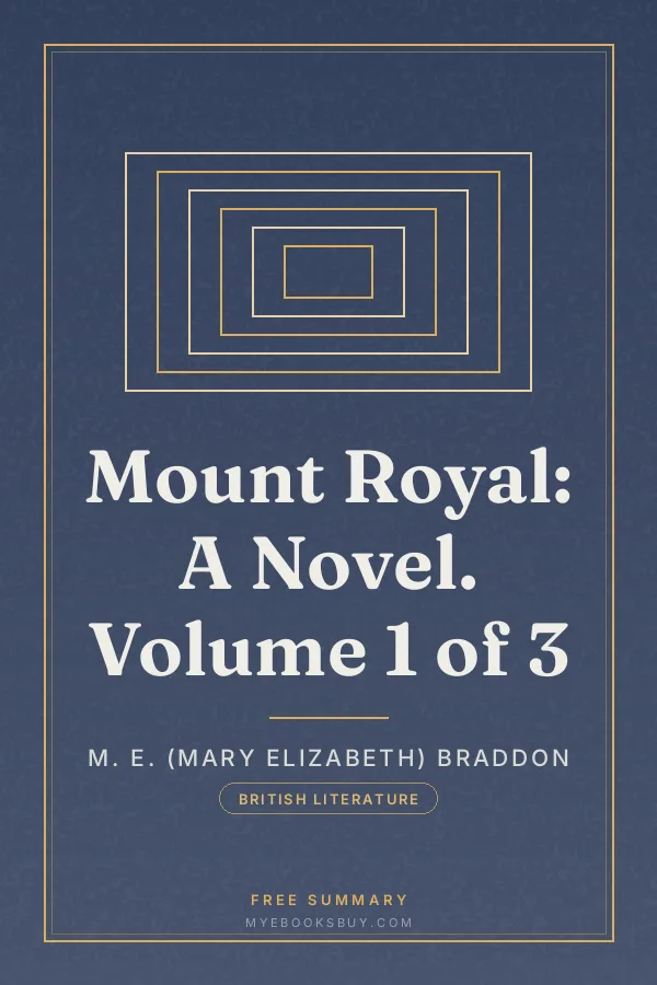Cover of Mount Royal: A Novel. Volume 1 of 3