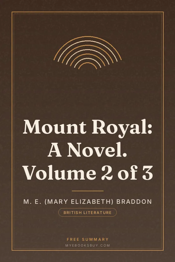 Cover of Mount Royal: A Novel. Volume 2 of 3