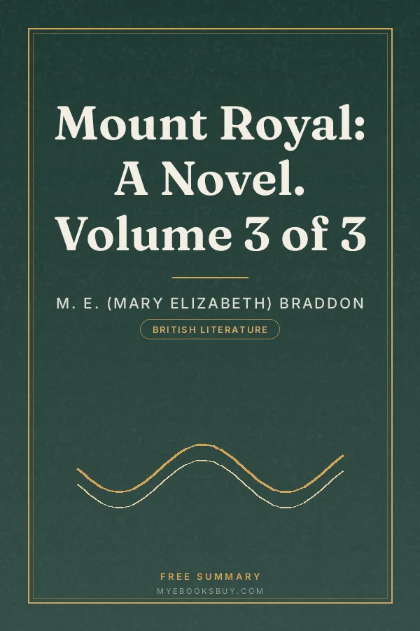 Cover of Mount Royal: A Novel. Volume 3 of 3
