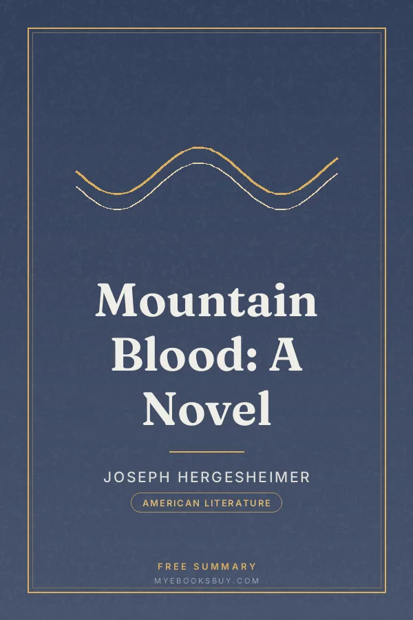 Cover of Mountain Blood: A Novel
