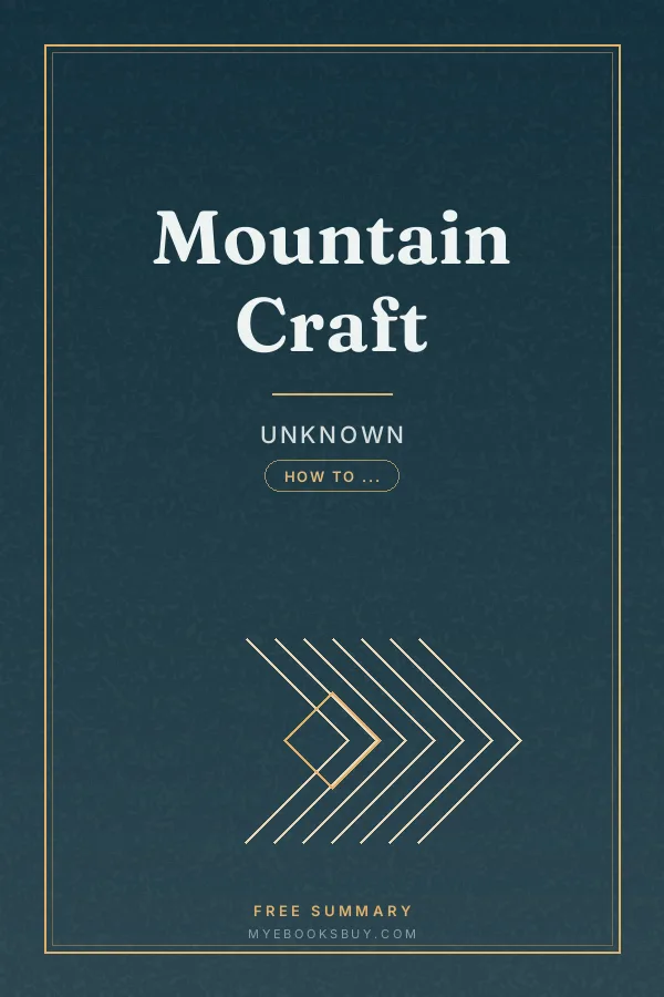 Cover of Mountain Craft