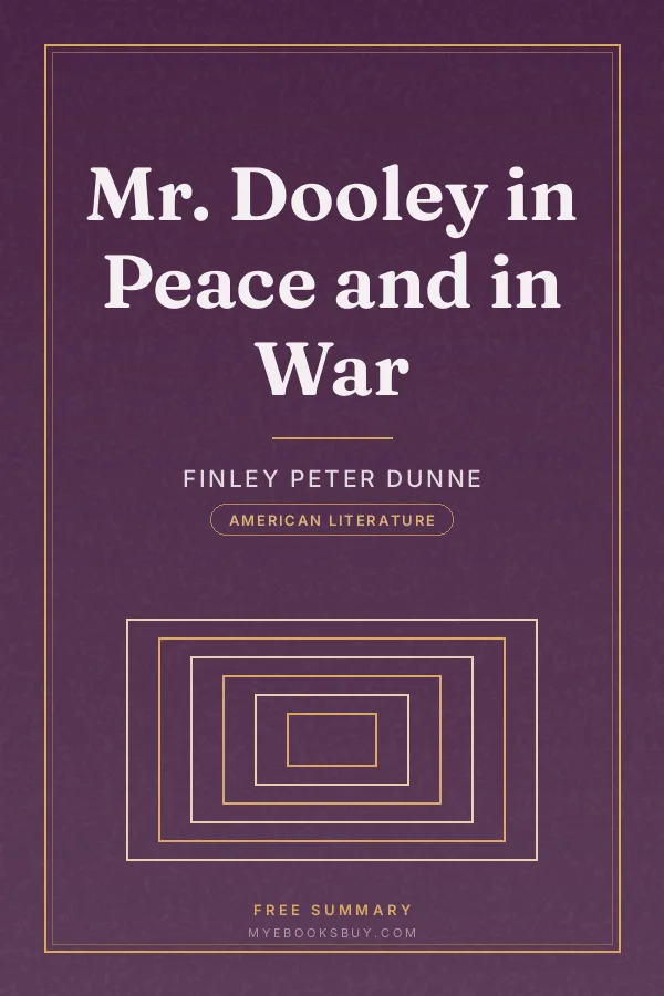 Cover of Mr. Dooley in Peace and in War