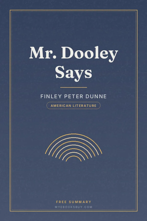 Cover of Mr. Dooley Says