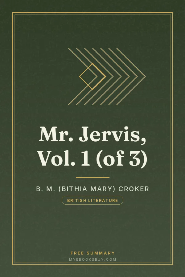 Cover of Mr. Jervis, Vol. 1 (of 3)