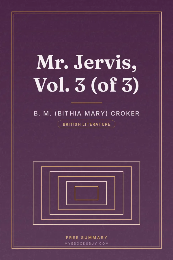 Cover of Mr. Jervis, Vol. 3 (of 3)