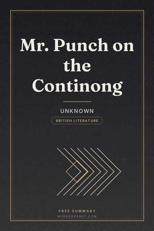 Cover of Mr. Punch on the Continong