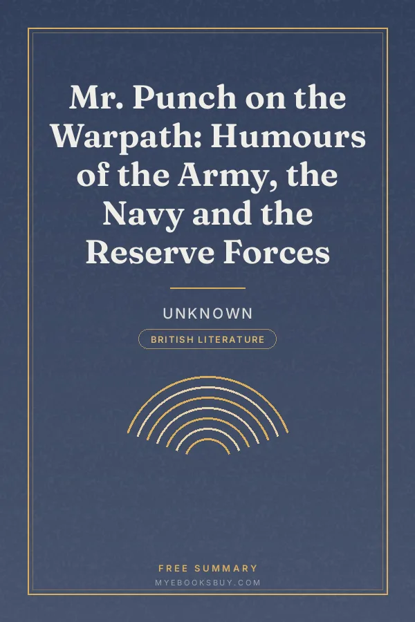 Cover of Mr. Punch on the Warpath: Humours of the Army, the Navy and the Reserve Forces