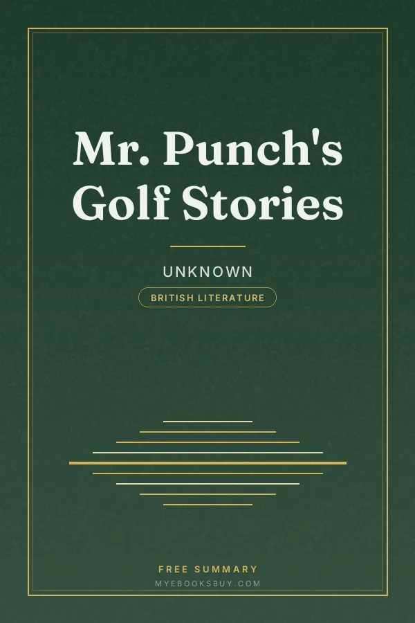 Cover of Mr. Punch's Golf Stories