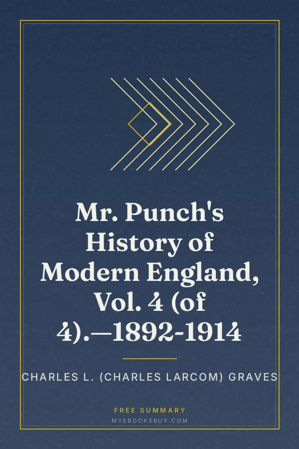 Cover of Mr. Punch's History of Modern England, Vol. 4 (of 4).—1892-1914