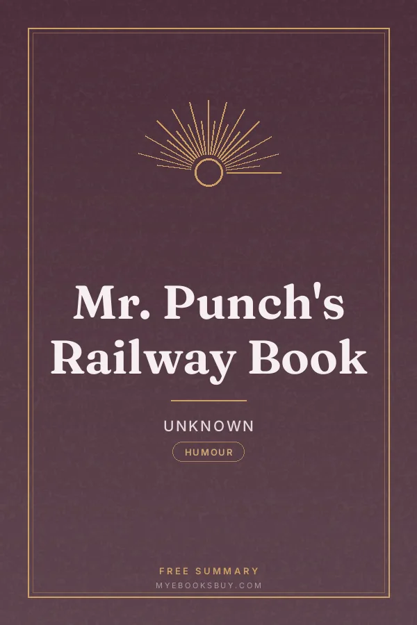 Cover of Mr. Punch's Railway Book