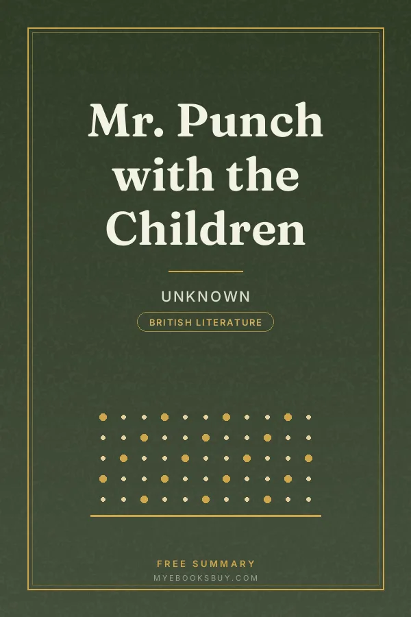 Cover of Mr. Punch with the Children