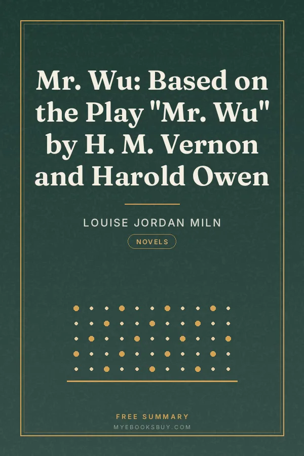 Cover of Mr. Wu: Based on the Play "Mr. Wu" by H. M. Vernon and Harold Owen