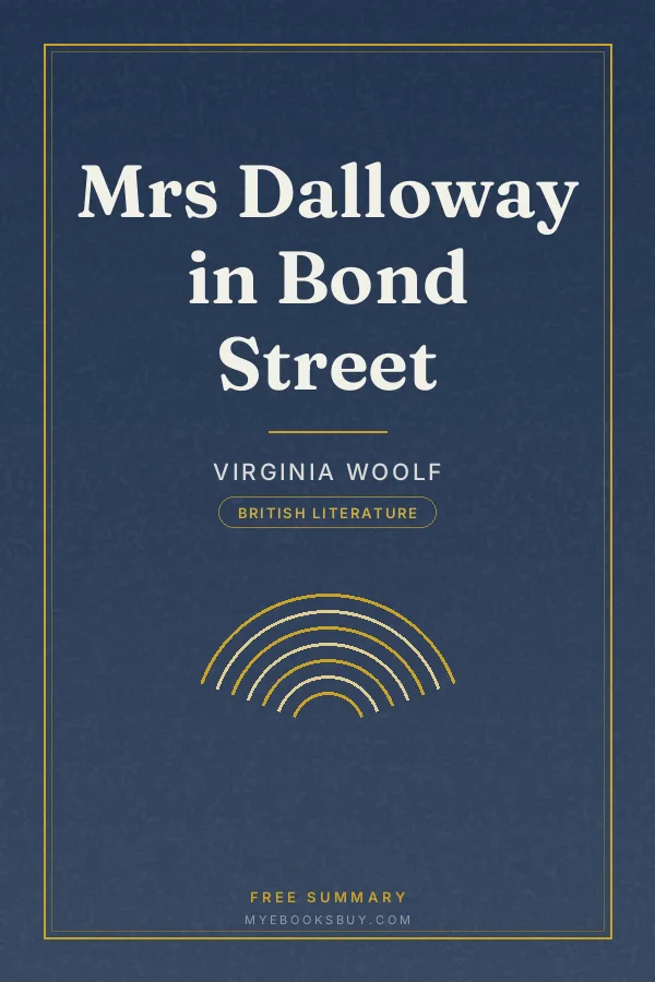 Cover of Mrs Dalloway in Bond Street