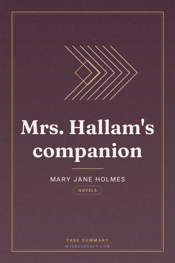 Cover of Mrs. Hallam's companion