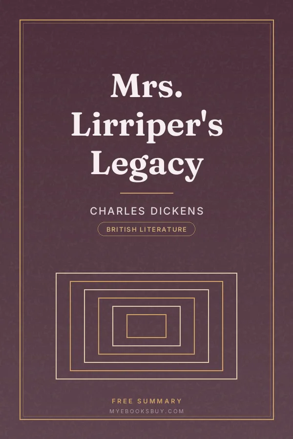 Cover of Mrs. Lirriper's Legacy